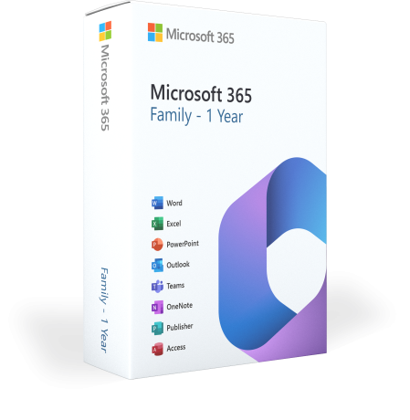 Microsoft 365 family 1 jaar